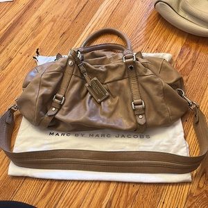 Marc by Marc Jacobs tan tote bag